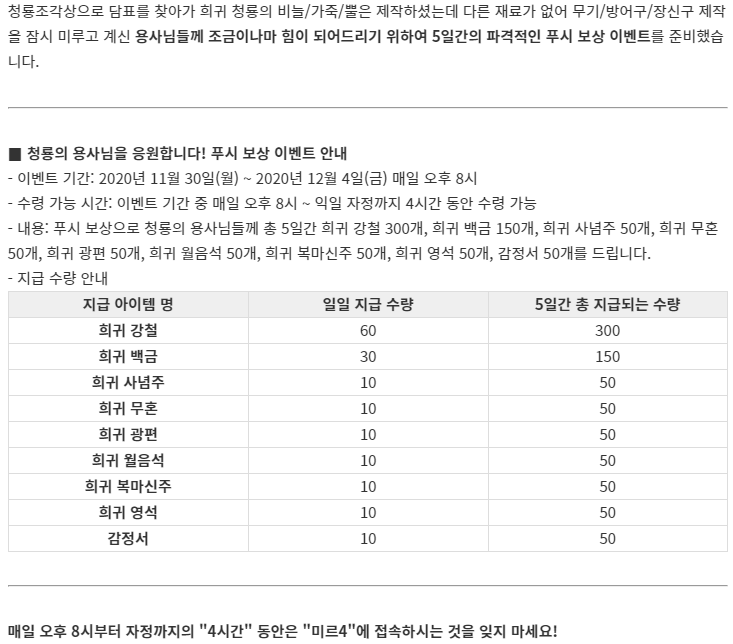 미르4 청룡의 용사 보상 빵빵하니까 플레이하기 좋네요 - 뽐뿌:모바일게임 미르4 청룡의 용사 보상 빵빵하니까 플레이하기 좋네요