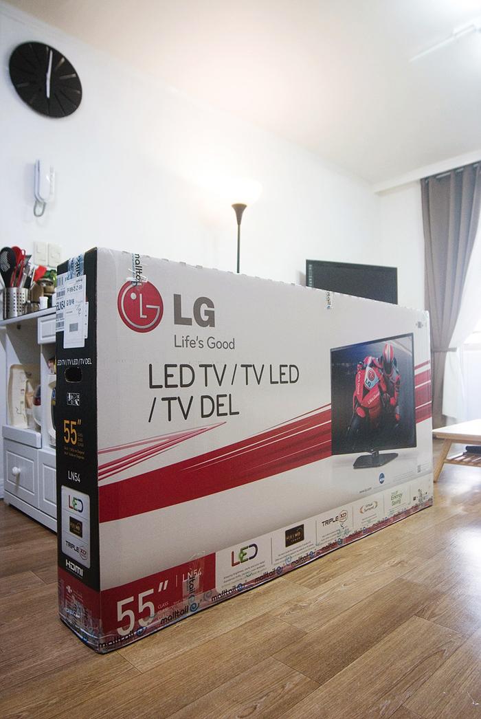 베스트바이발 LG 55LN5400 TV 구매기 뽐뿌해외포럼