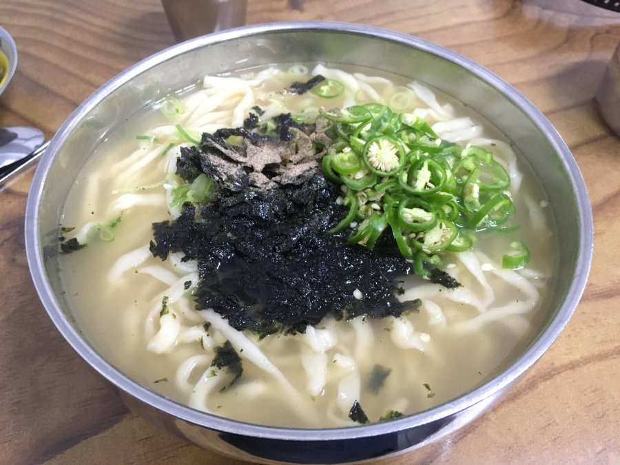 재래시장 칼국수와 순대 - 뽐뿌:모바일갤러리 재래시장 칼국수와 순대