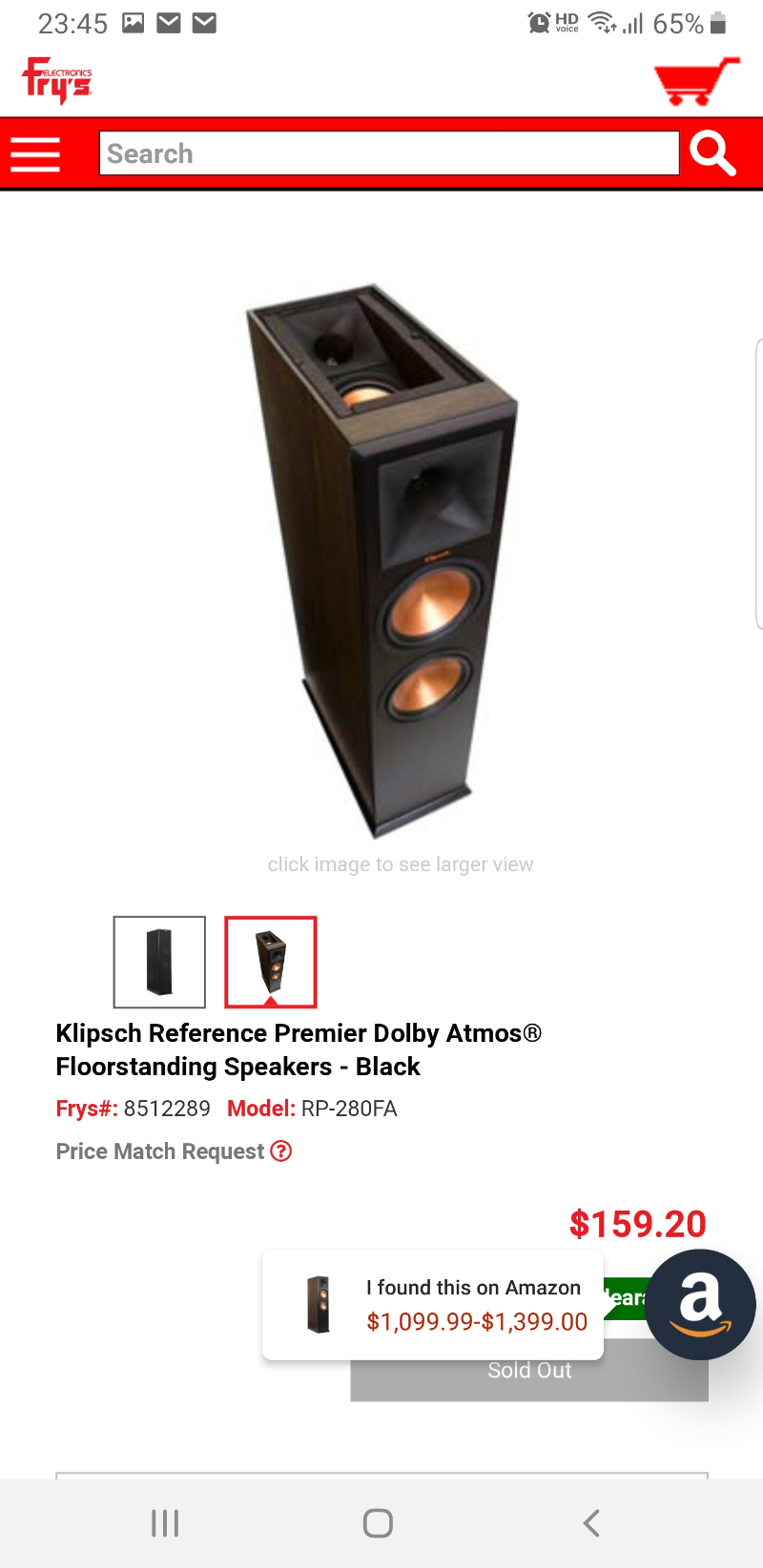 frys klipsch