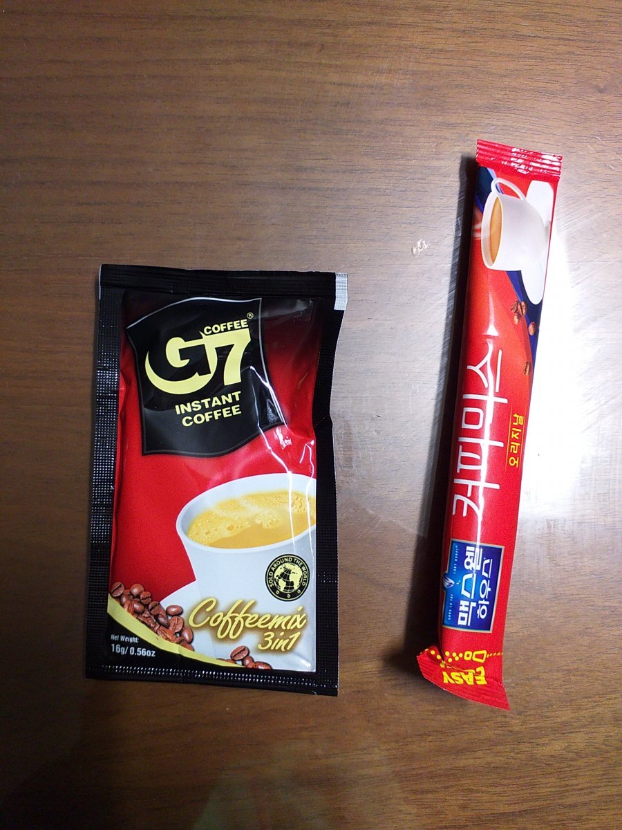G7 커피믹스 (설탕, 프림 포함)