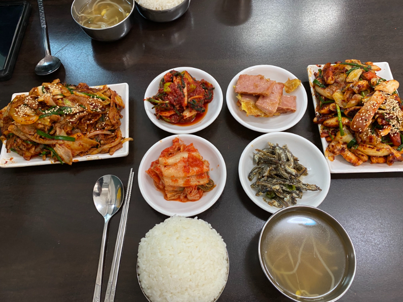 제육과 오징어볶음 - 뽐뿌:자유갤러리 제육과 오징어볶음
