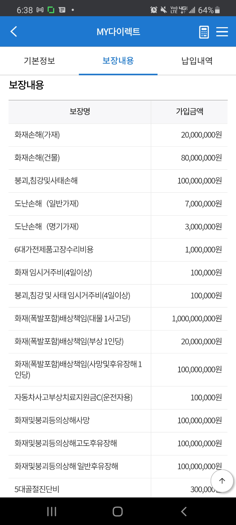 무배당 삼성화재 가정종합보험 행복한우리집만세 (1719.16) - 뽐뿌:보험상담