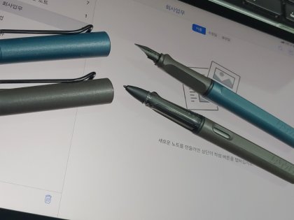 라미S펜과 라미 만년필 비교 - 뽐뿌:안드로이드탭 라미S펜과 라미 만년필 비교 - 뽐뿌:안드로이드탭