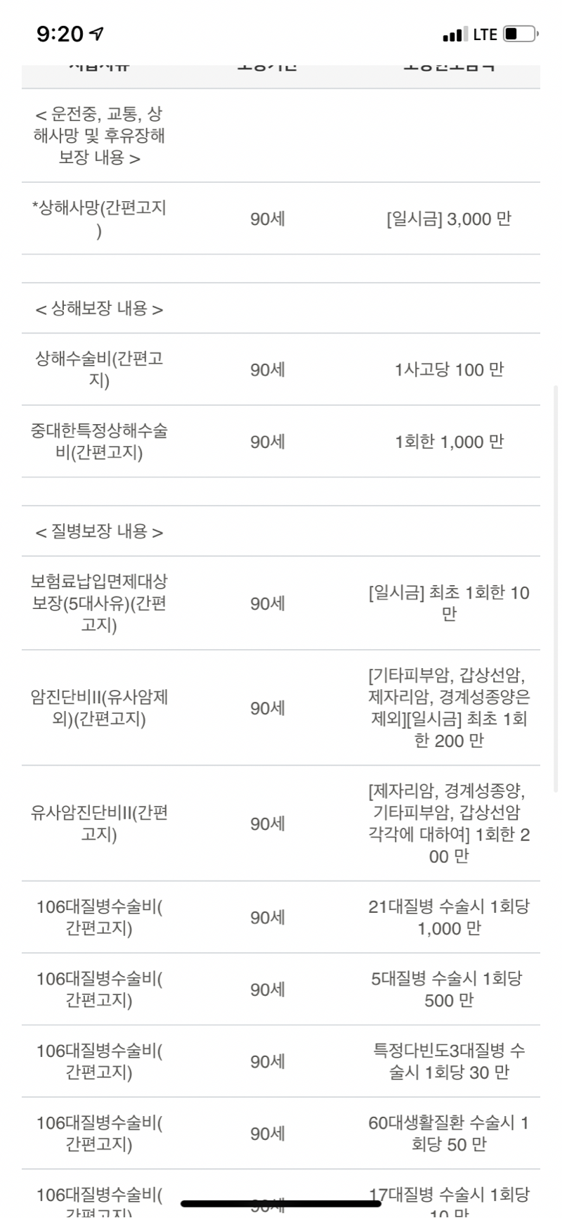 보험 제안서 받은거 문의 - 뽐뿌:보험상담