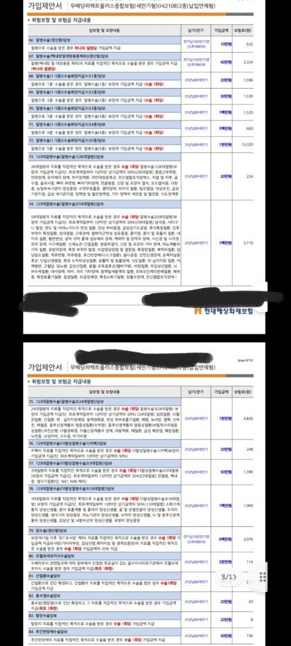 보장넓은 암보험 중복가입 가능, 보장개시일과 내용 그리고 100세 만기 6