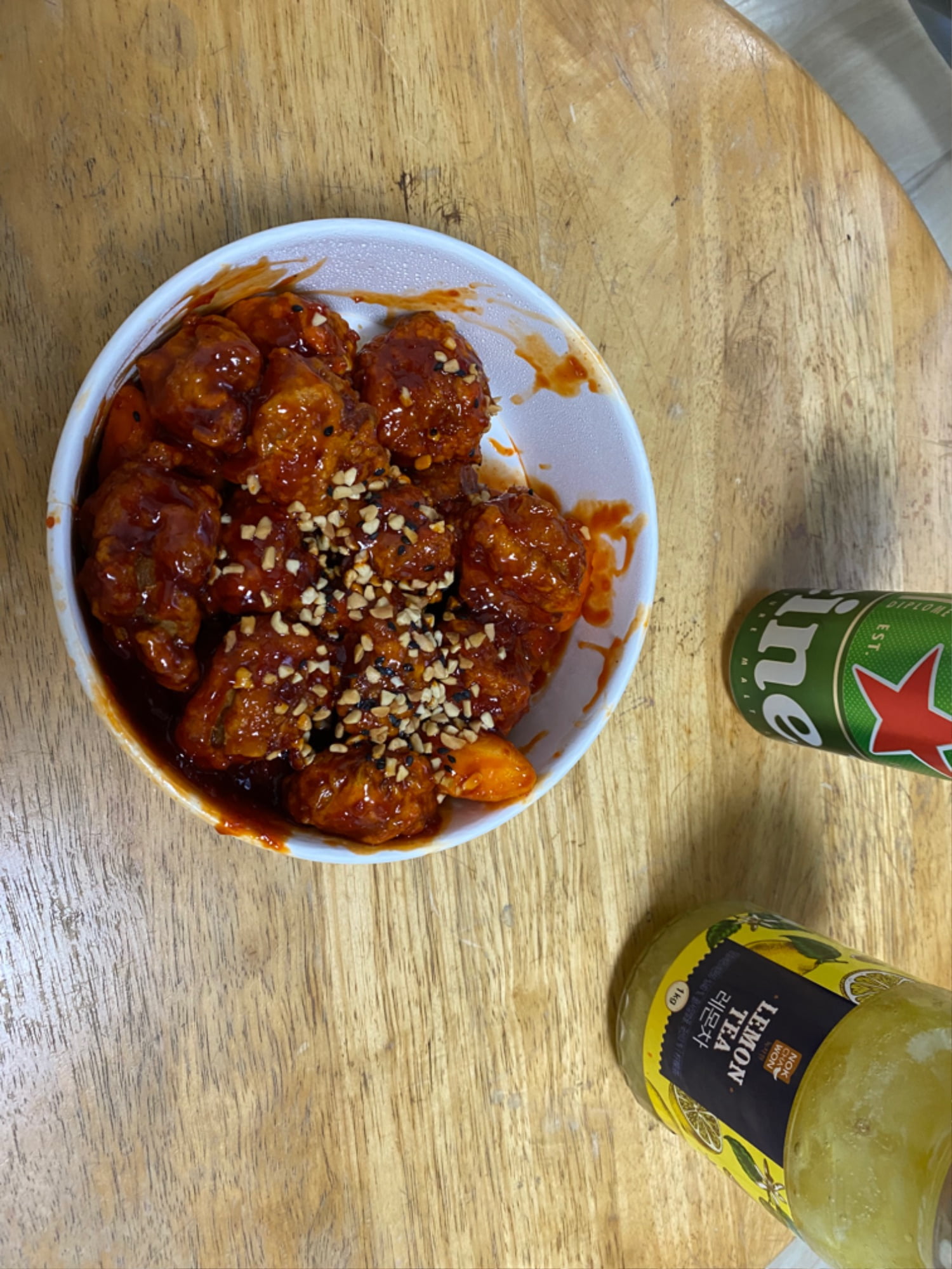 집 앞 닭강정입니다 - 뽐뿌:자유게시판 집 앞 닭강정입니다