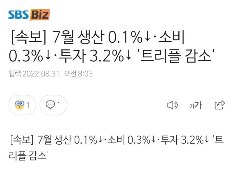경제 트리플 마이너스 gisa - 뽐뿌:자유게시판 경제 트리플 마이너스 gisa