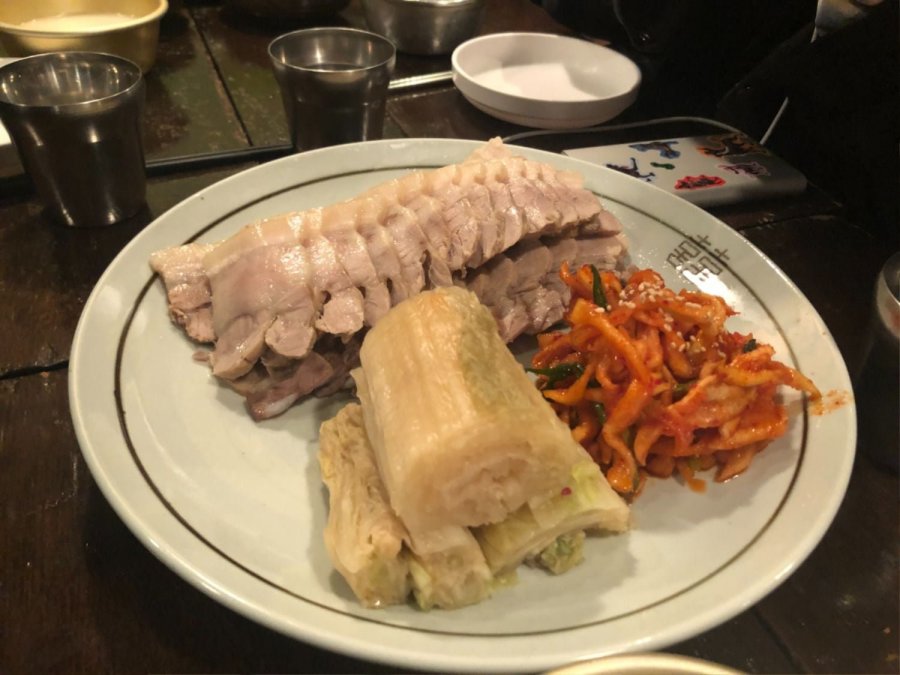 국밥맨의 어제 저녁 수육.