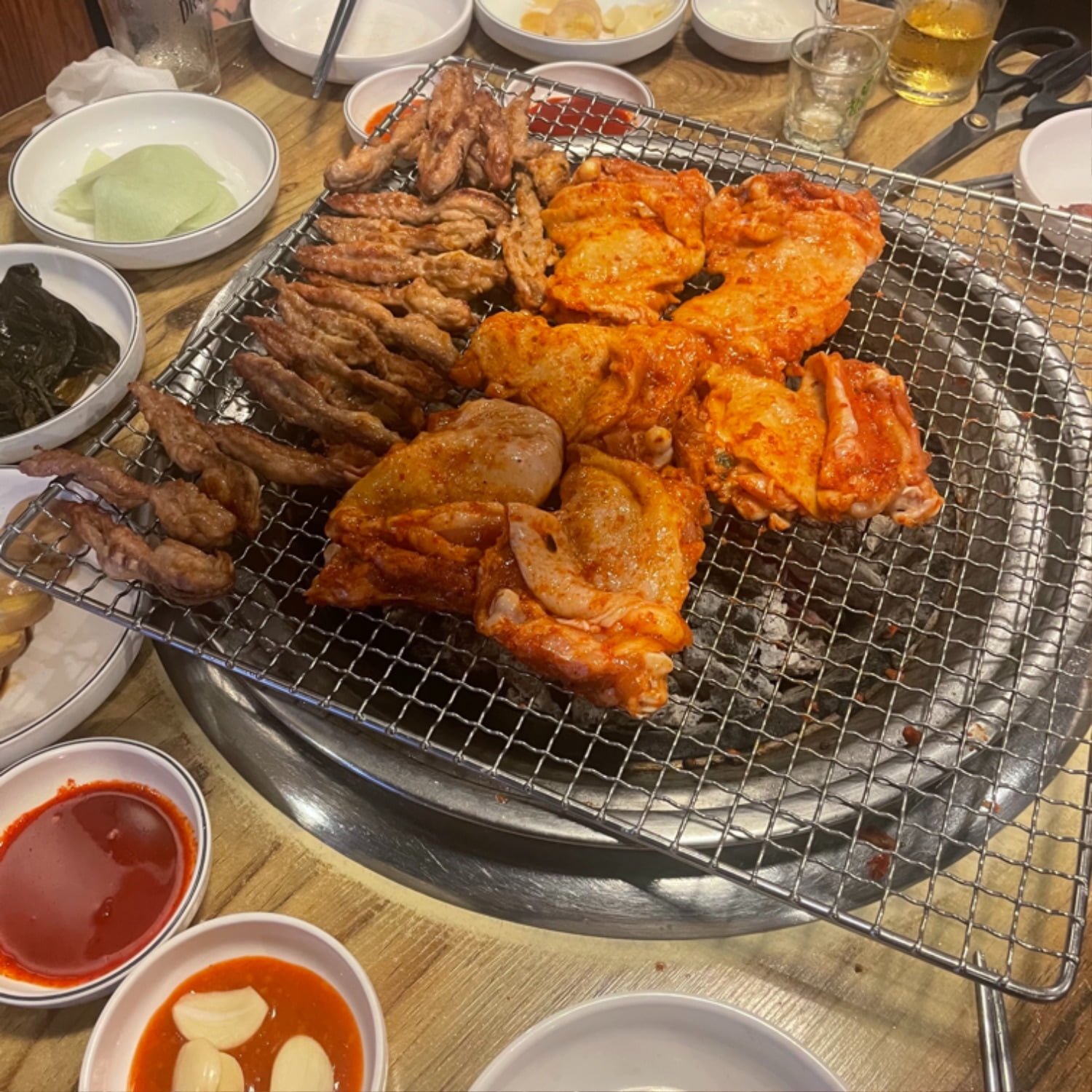 닭목살 닭갈비 구이 - 뽐뿌:자유갤러리 닭목살 닭갈비 구이