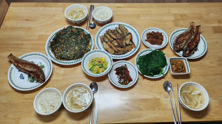 우리집 시골밥상 - 뽐뿌:자유갤러리 우리집 시골밥상