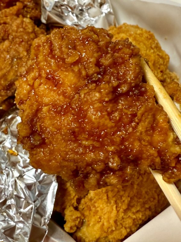 비가오는날 꿀맛 치킨