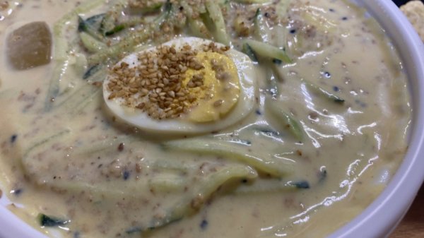 콩국수와 만두