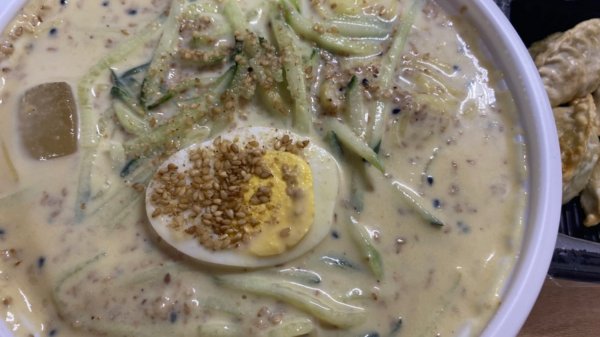 콩국수와 만두