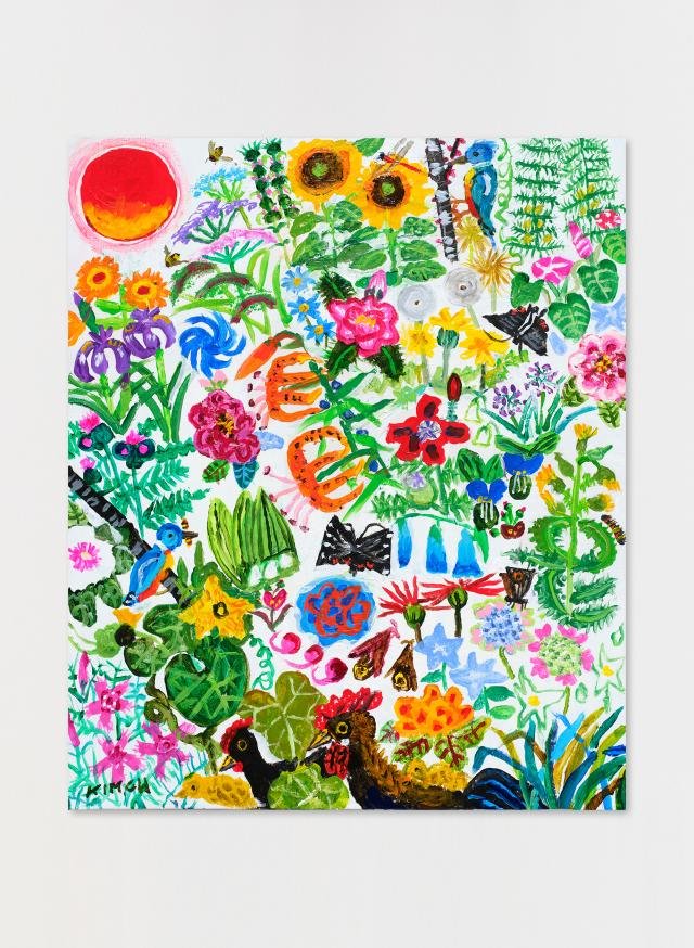 Johyun Gallery Kim Chong Hak Untitled 2023 Acrylic on Canvas 727 x 606 cm