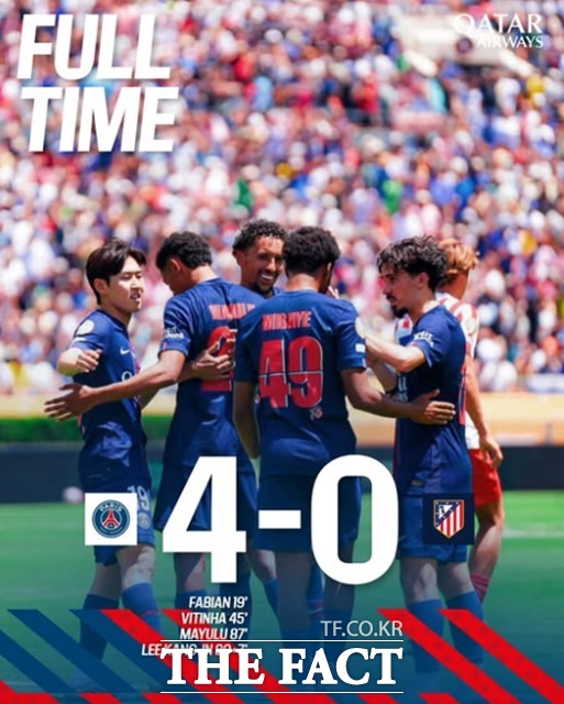PSG ̰( ) 16 AT帮 2025 ౸(FIFA) Ŭ  ù ⿡ Ĺ ü     PK 4-0 ¸ ⿩ߴ./PSG
